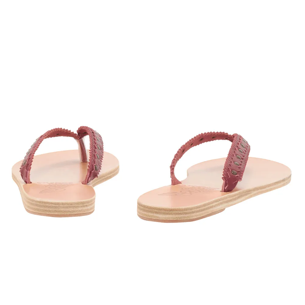 Spathi Cherry Beartrap Sandals