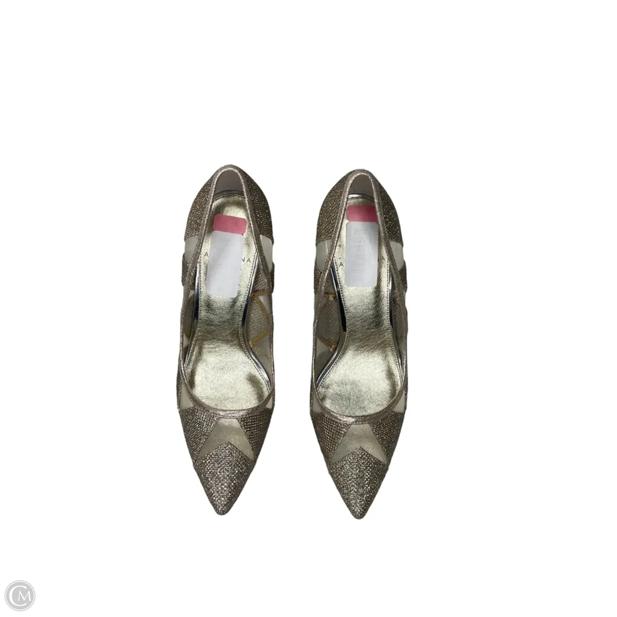 Puma Inhale Essentials Casual Shoes Shoes Heels Stiletto By Adrianna Papell In Gold, Size: 7