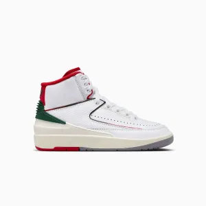 Kid's Air Jordan 2 Retro High "Italy" Grade School Best Sneakers For Arthritic Feet