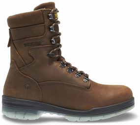Wolverine Men's Durashocks Waterproof Insulated Steel Toe 8 Work Boot Top Boots Brands