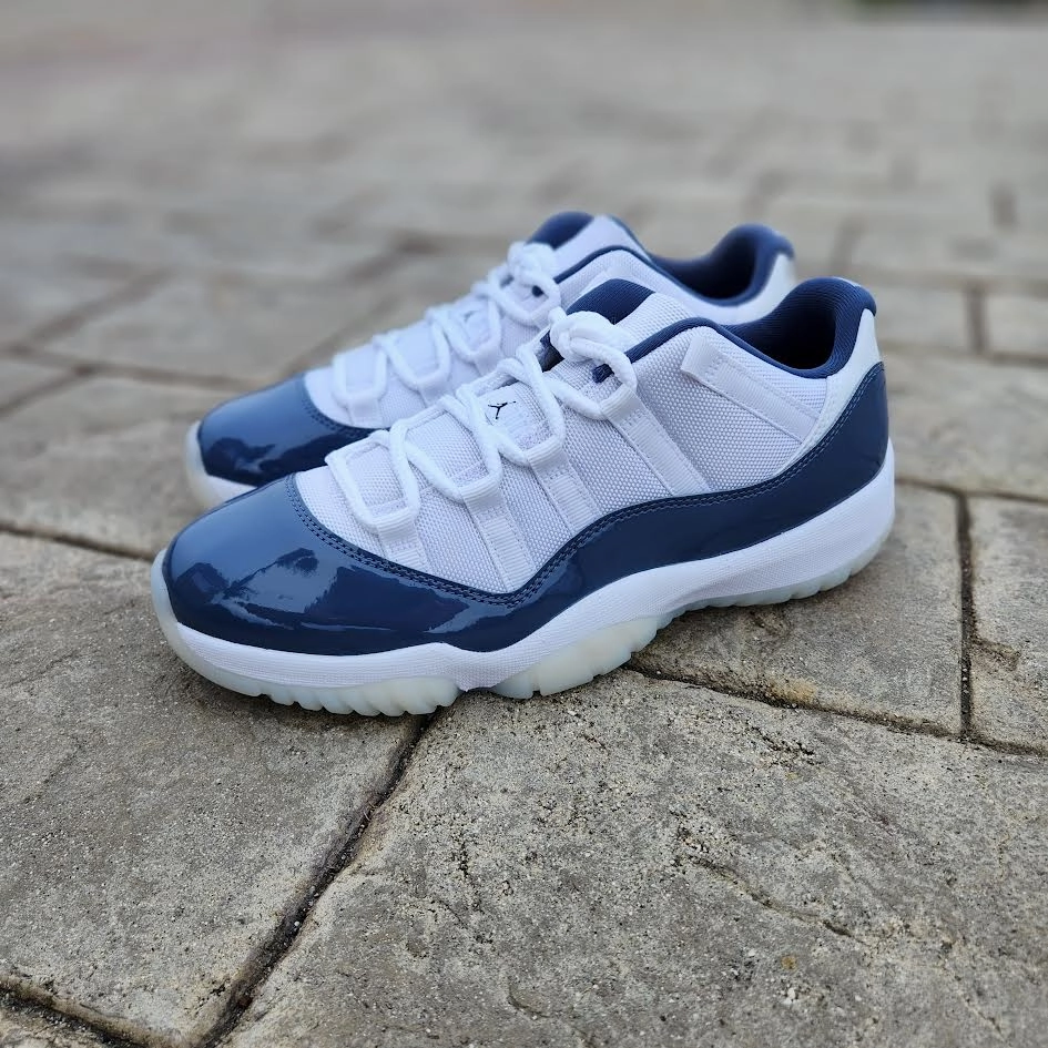 Air Jordan 11 Retro Low "Diffused Blue" Tretorn Sneakers Shoes