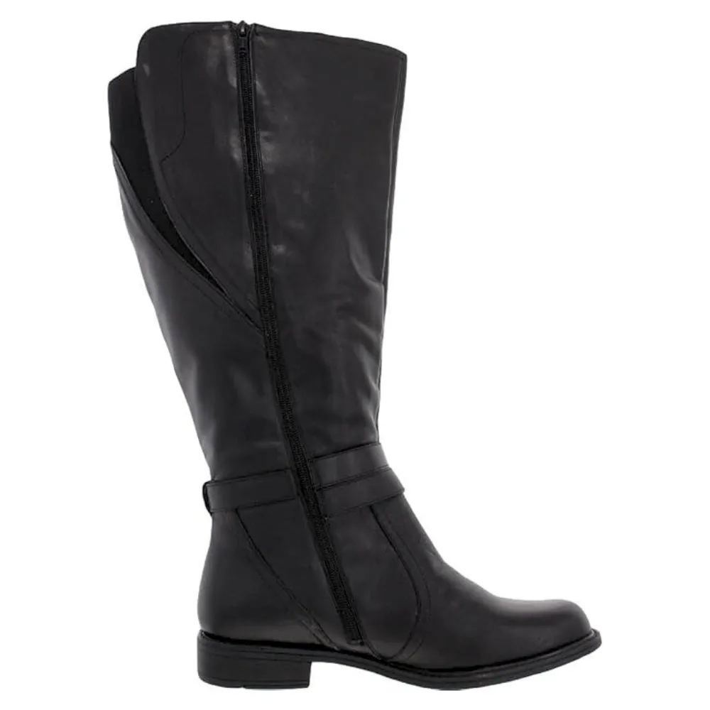 Boots Outfits David Tate Saratoga Black Leather Boot (Women's)