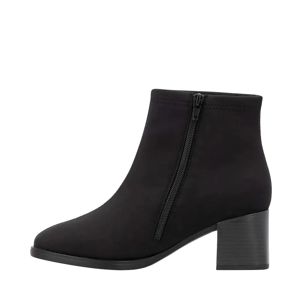 Remonte Women's Gwyneth 77 Waterproof Heeled Boot (Black) Cavanders Boots