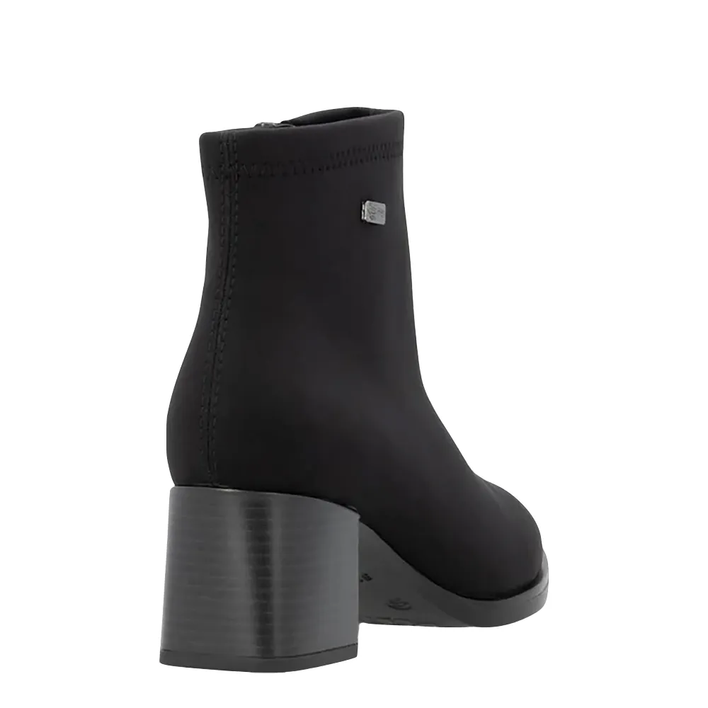 Xtuff Boots Remonte Women's Gwyneth 77 Waterproof Heeled Boot (Black)