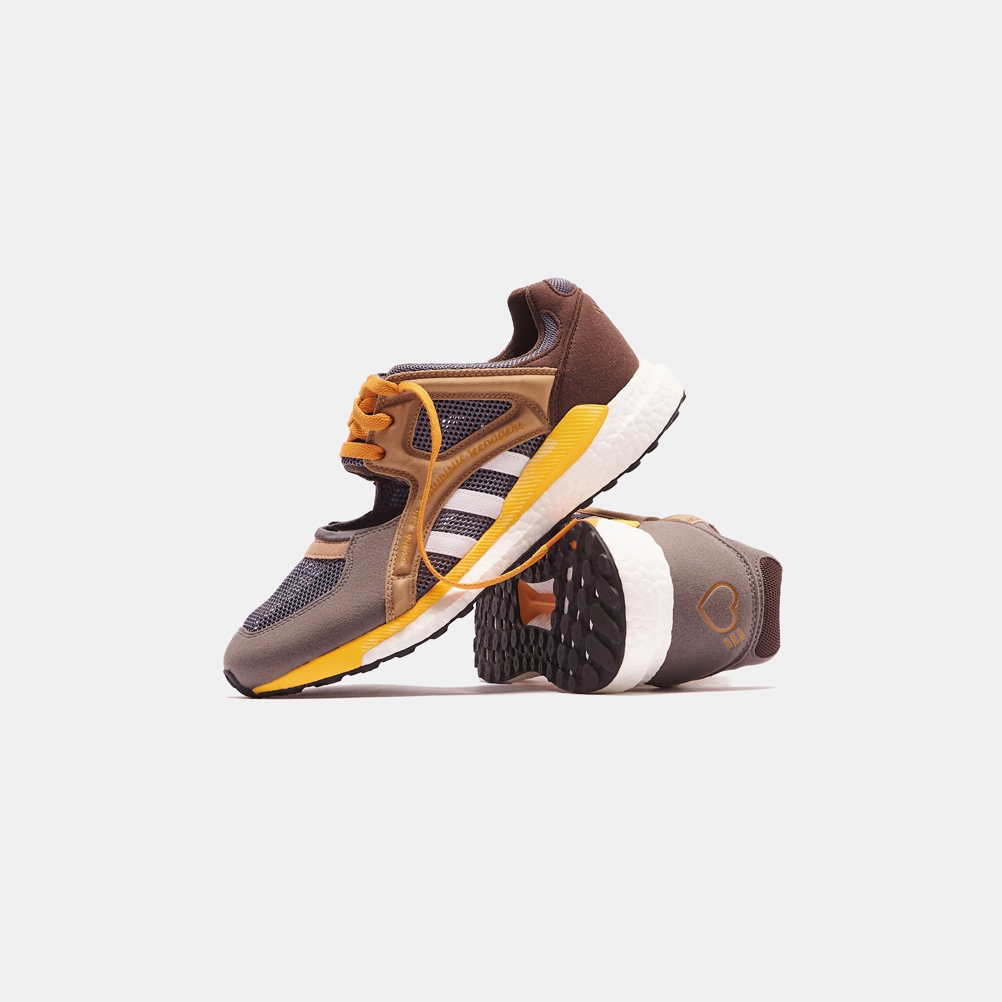 Fur Adidas Shoes adidas Consortium x Human Made EQT Racing - Cardboard / Footwear White / Grey Four