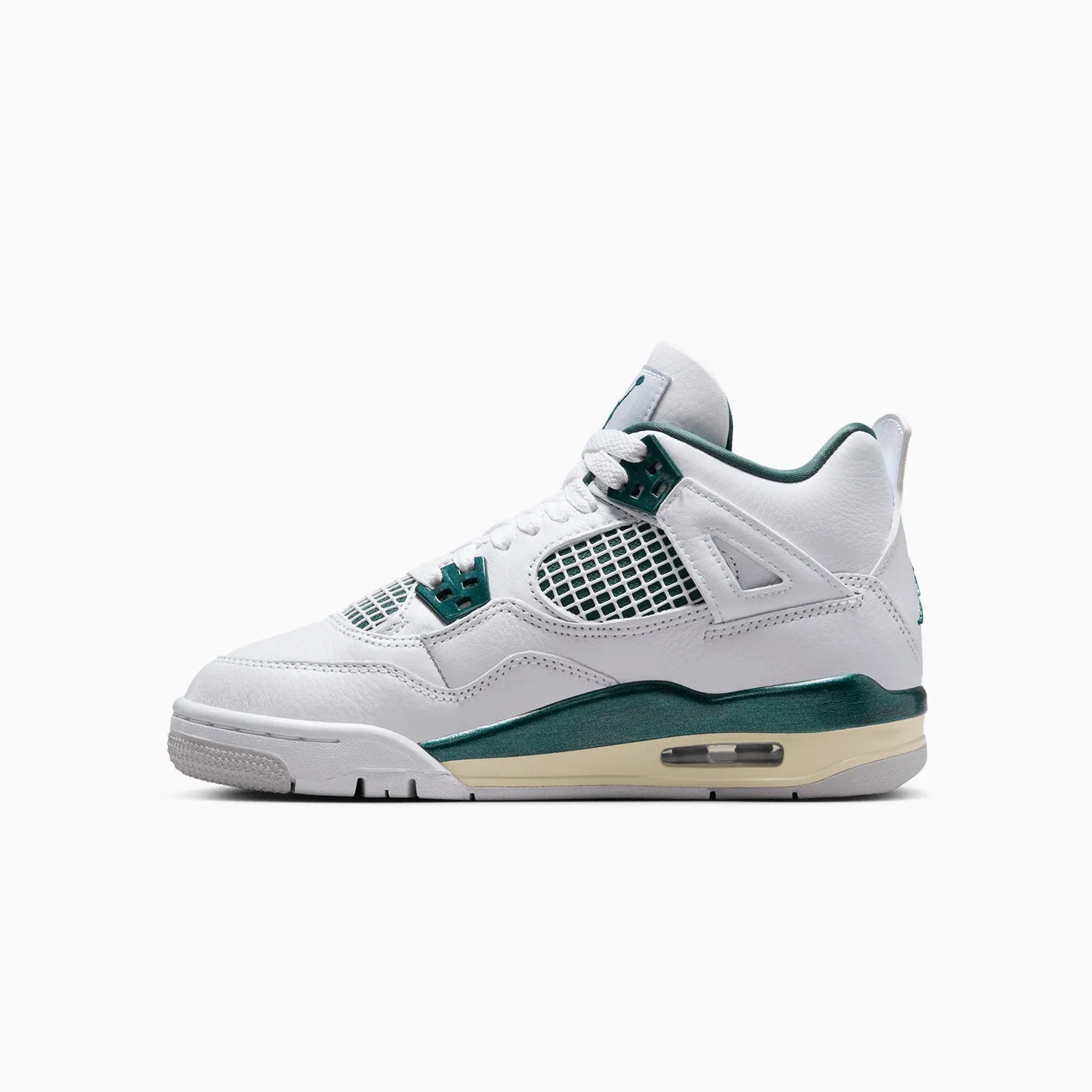 Kid's Air Jordan 4 Retro "Oxidized Green" Grade School Retrorun Sneakers
