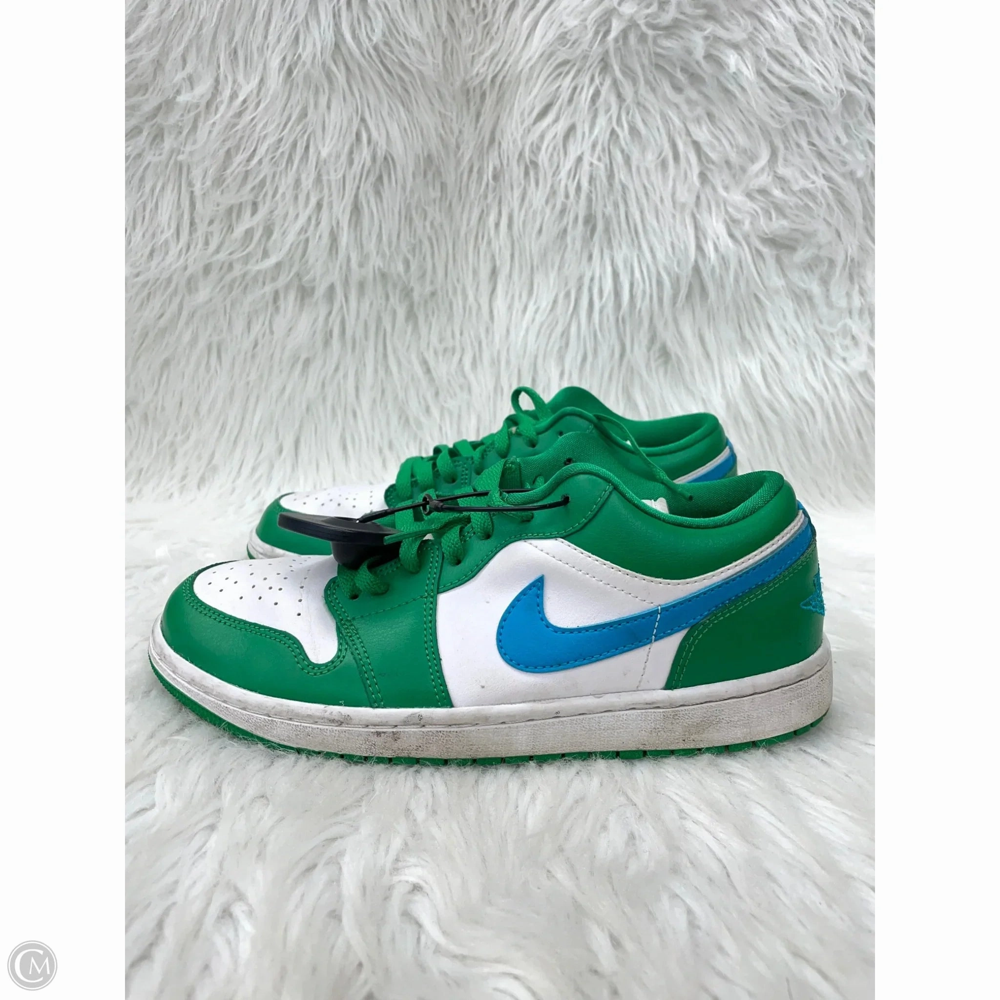 Shoes Sneakers By Nike In Blue & Green, Size: 9 Designer Shoes Sneakers