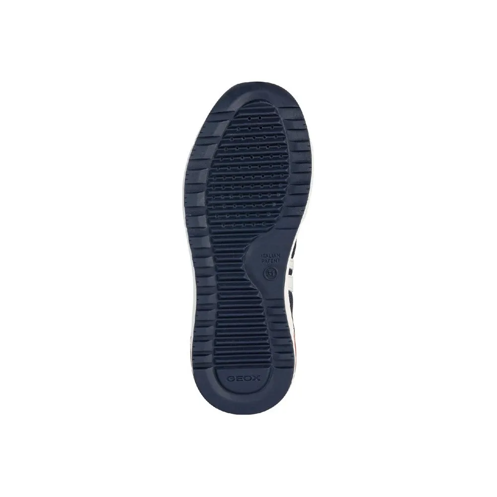 Geox J Alben Boy D Lace Up Junior Trainer
