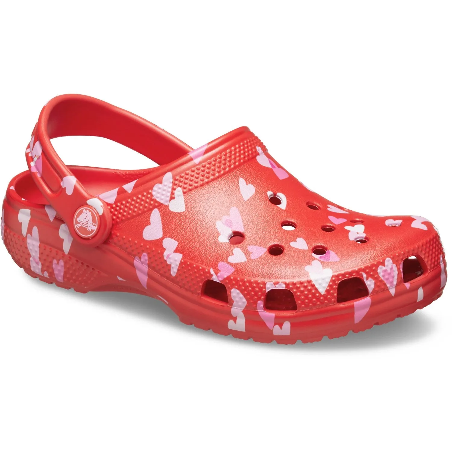 Platform Strappy Sandals Crocs Cherry Red Classic VDay Clog