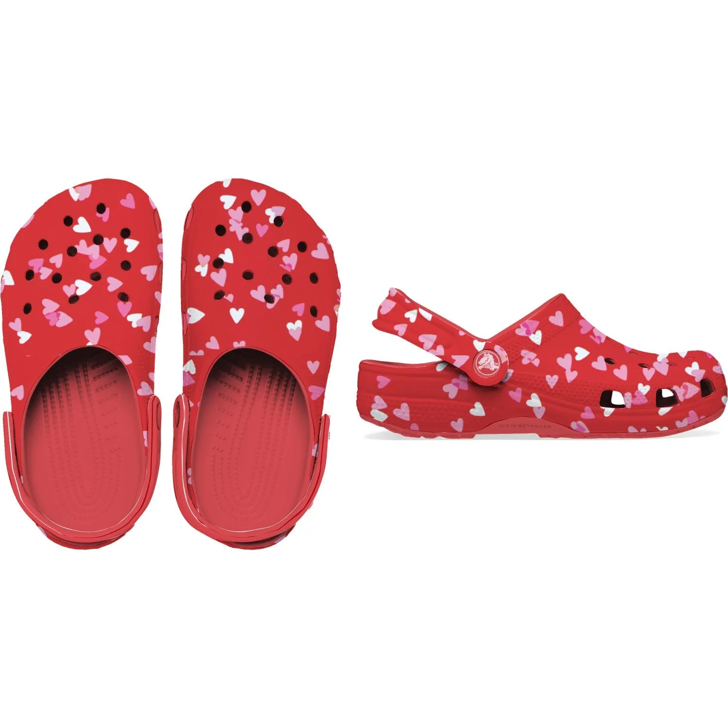 Astral Sandals Crocs Cherry Red Classic VDay Clog