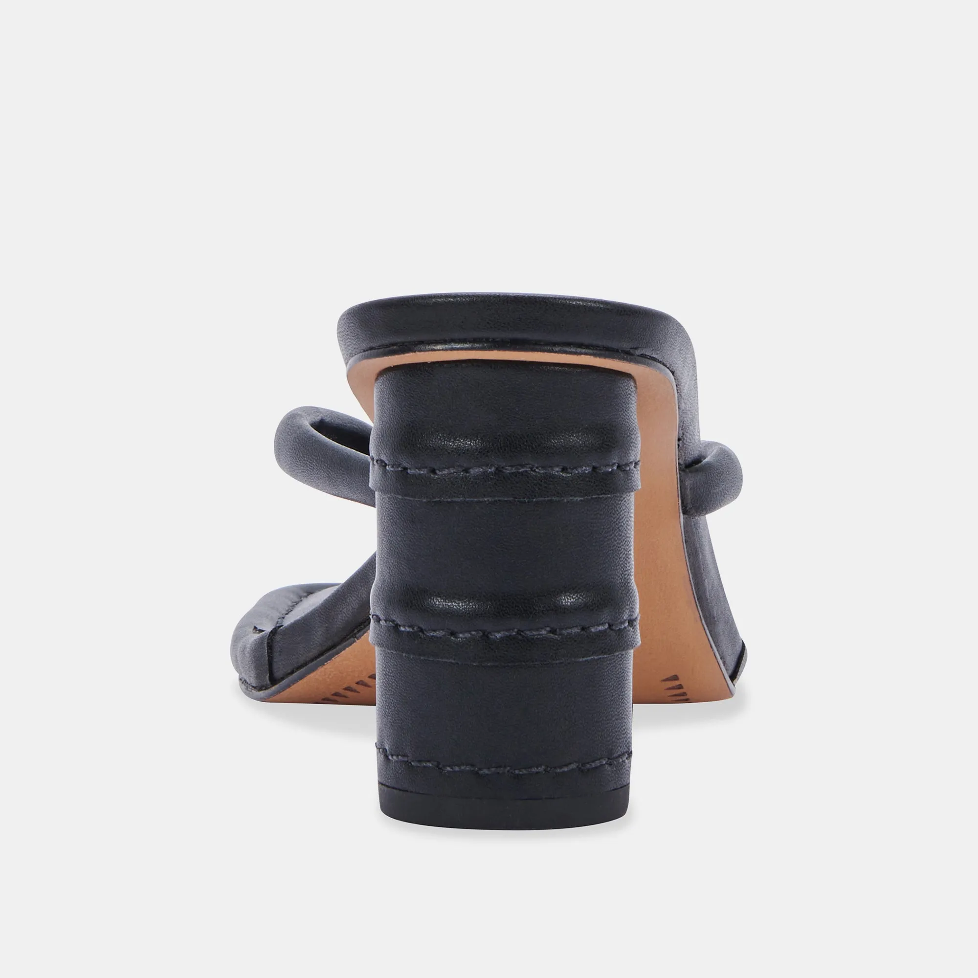 RHYE HEELS BLACK STELLA Calf High Heel Boots