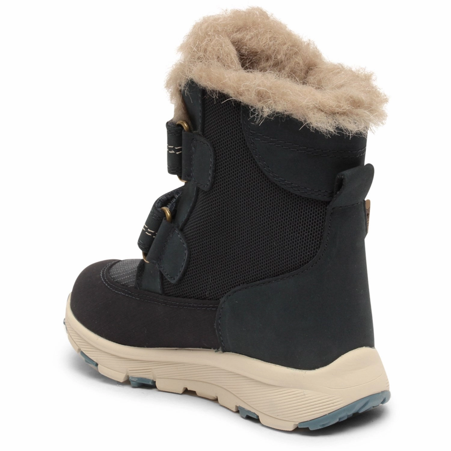 Retro Football Boots Bisgaard Navy Spencer Tex Vinterstvler