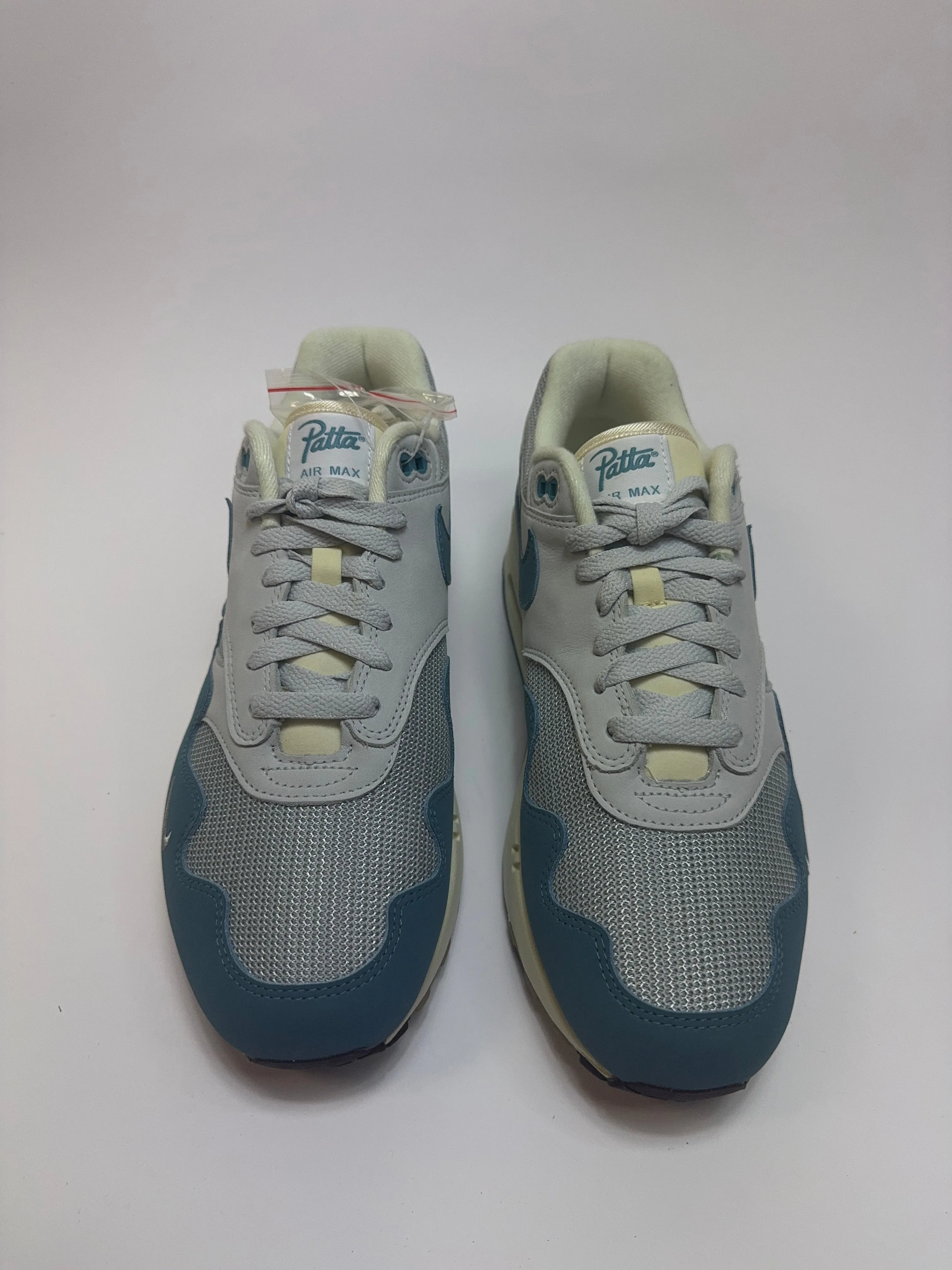 Orange Nike Running Shoes Nike Air Max 1 x Patta Waves "Noise Aqua"