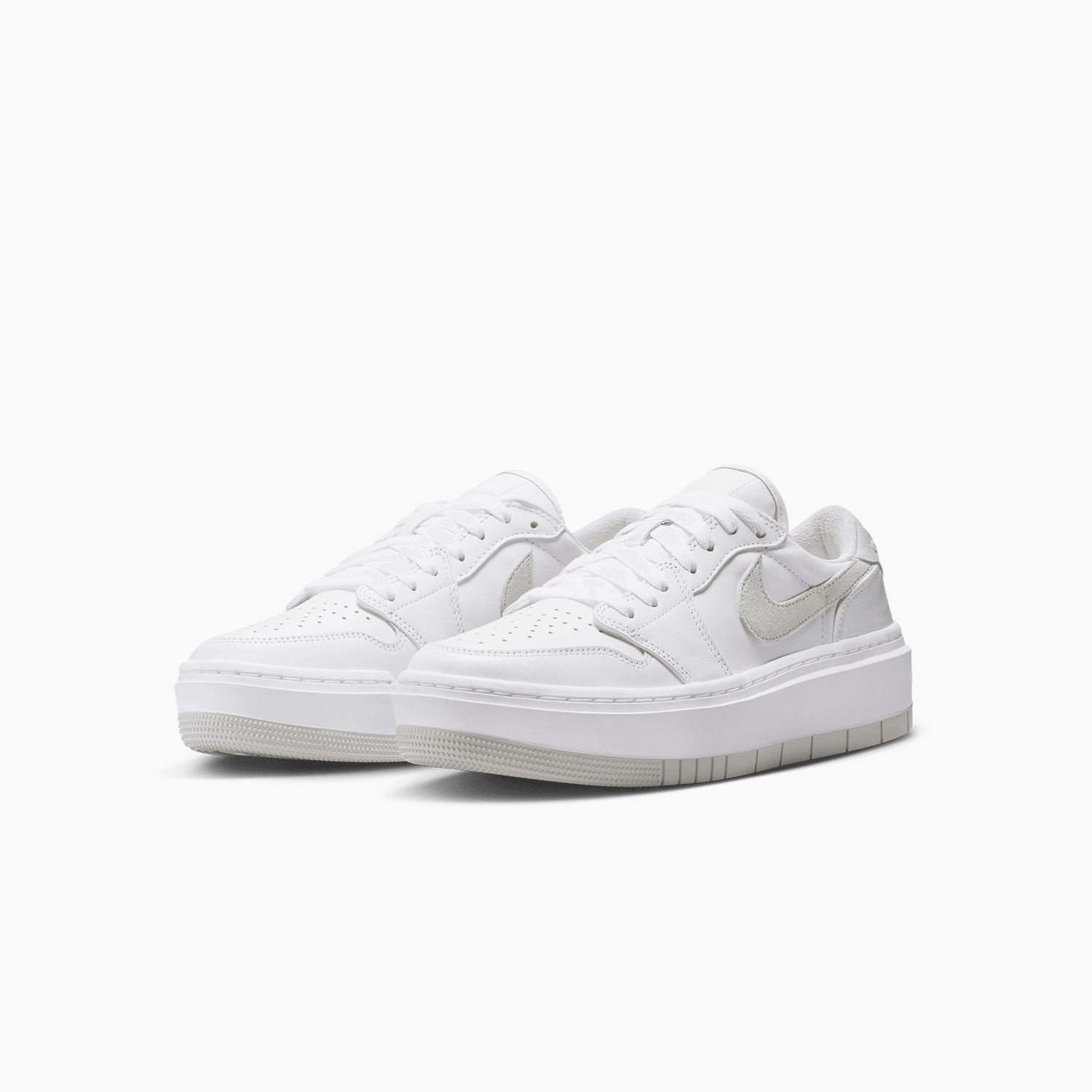 Women's Air Jordan 1 Elevate Low "Neutral Grey" Wash Sneakers In Washing Machine