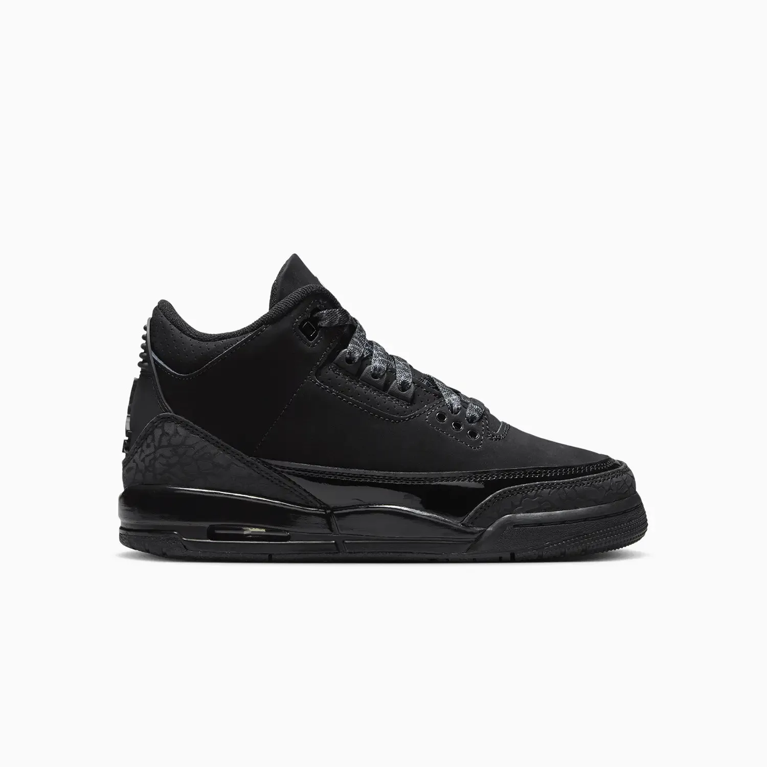 Kid's Air Jordan 3 Retro "Black Cat" Grade School Half Marathon Sneakers