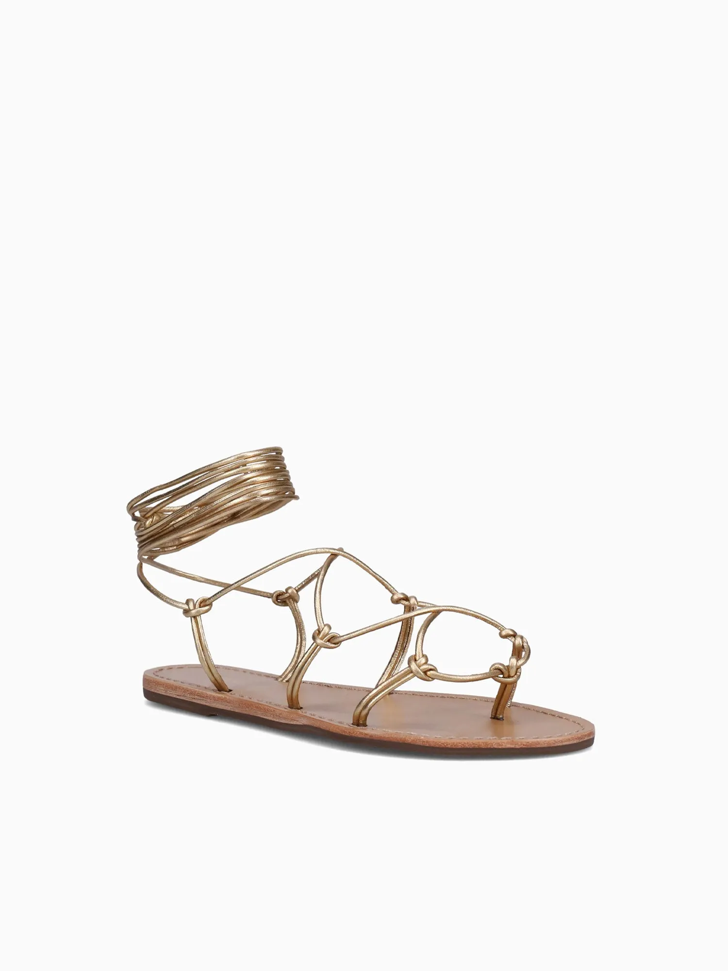 Rolete Gold Metal Nappa Modern Casual Dress Shoes