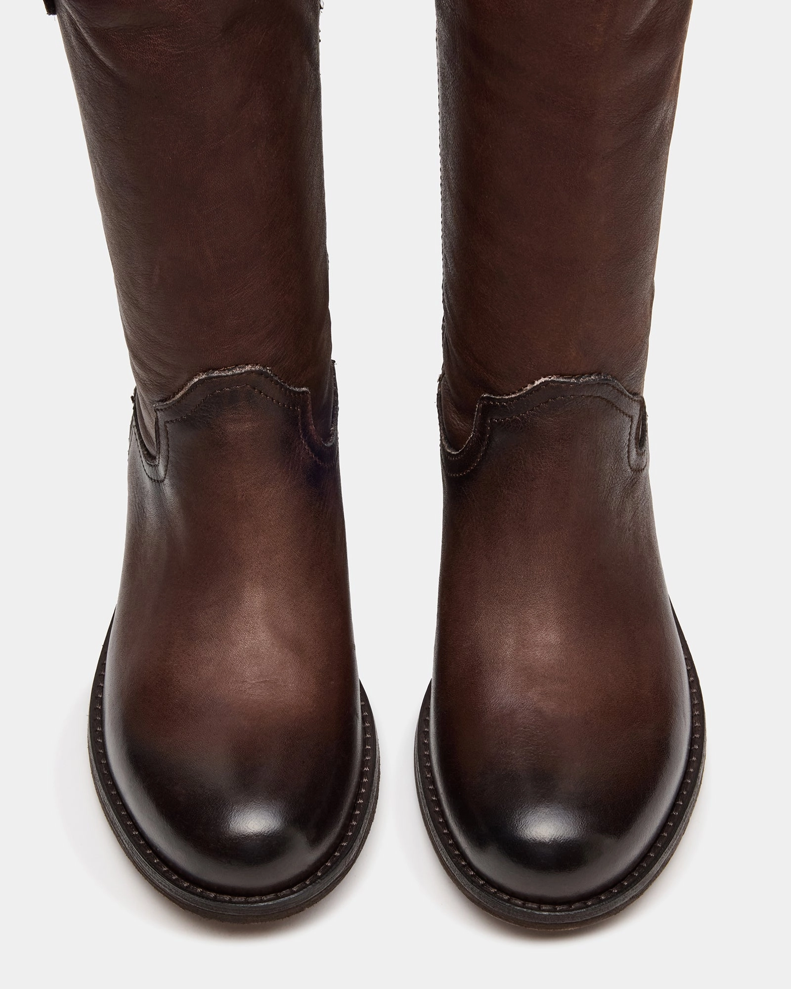 Tall Fall Boots RUBEN BROWN LEATHER