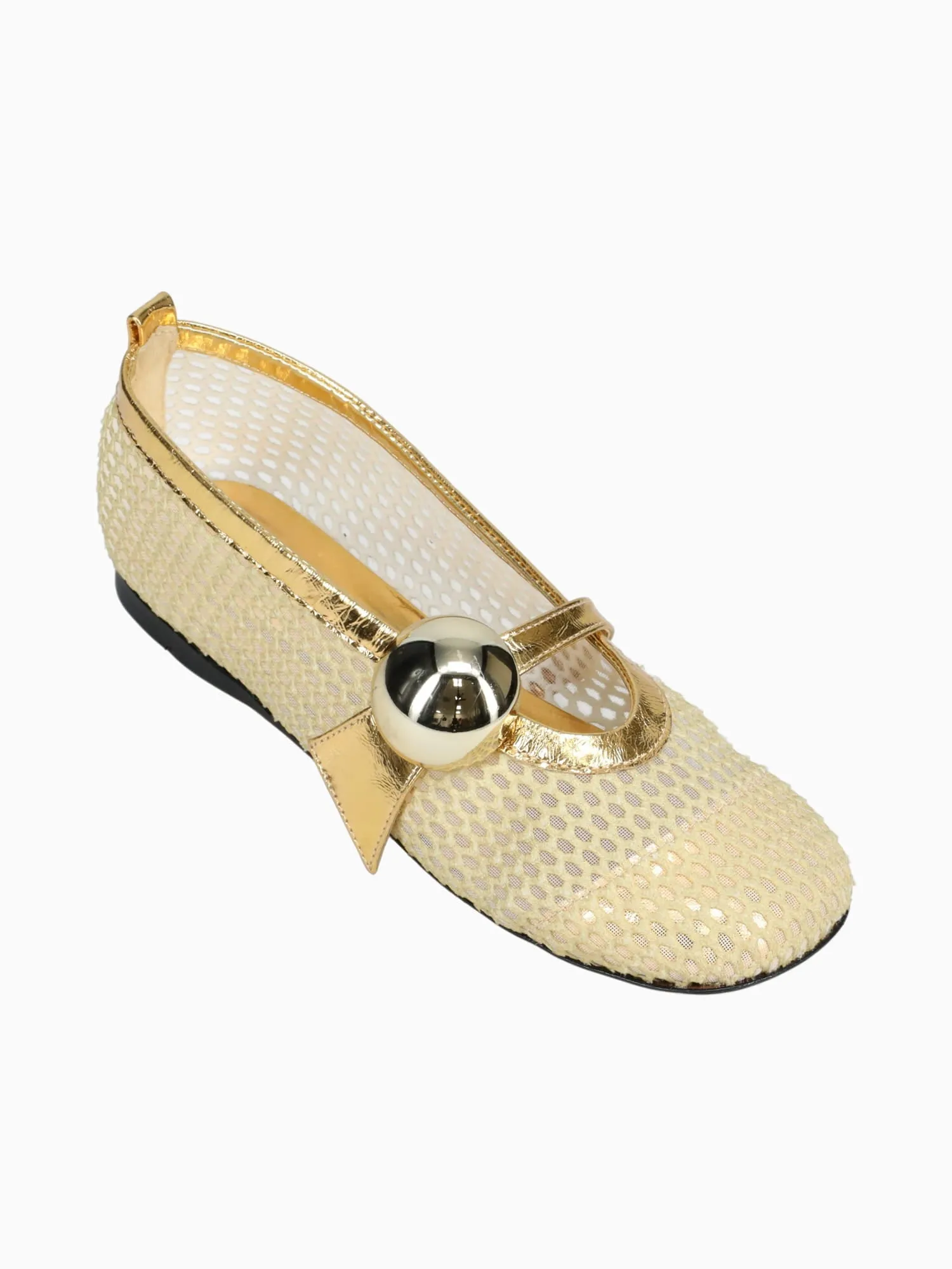 Grey Shoes Casual Rubi Ouro Tela