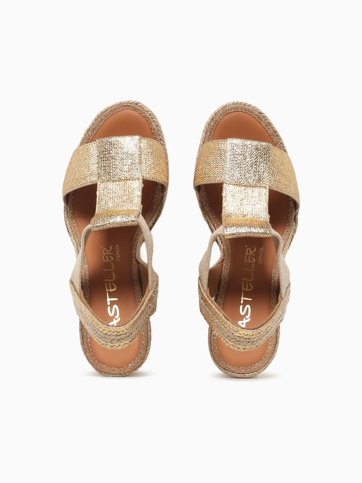 Best Shoes For Casual 892 Metal Oro Elastico