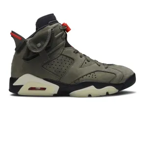 Cycling Sneakers Air Jordan 6 x Travis Scott 'Olive' (2019)