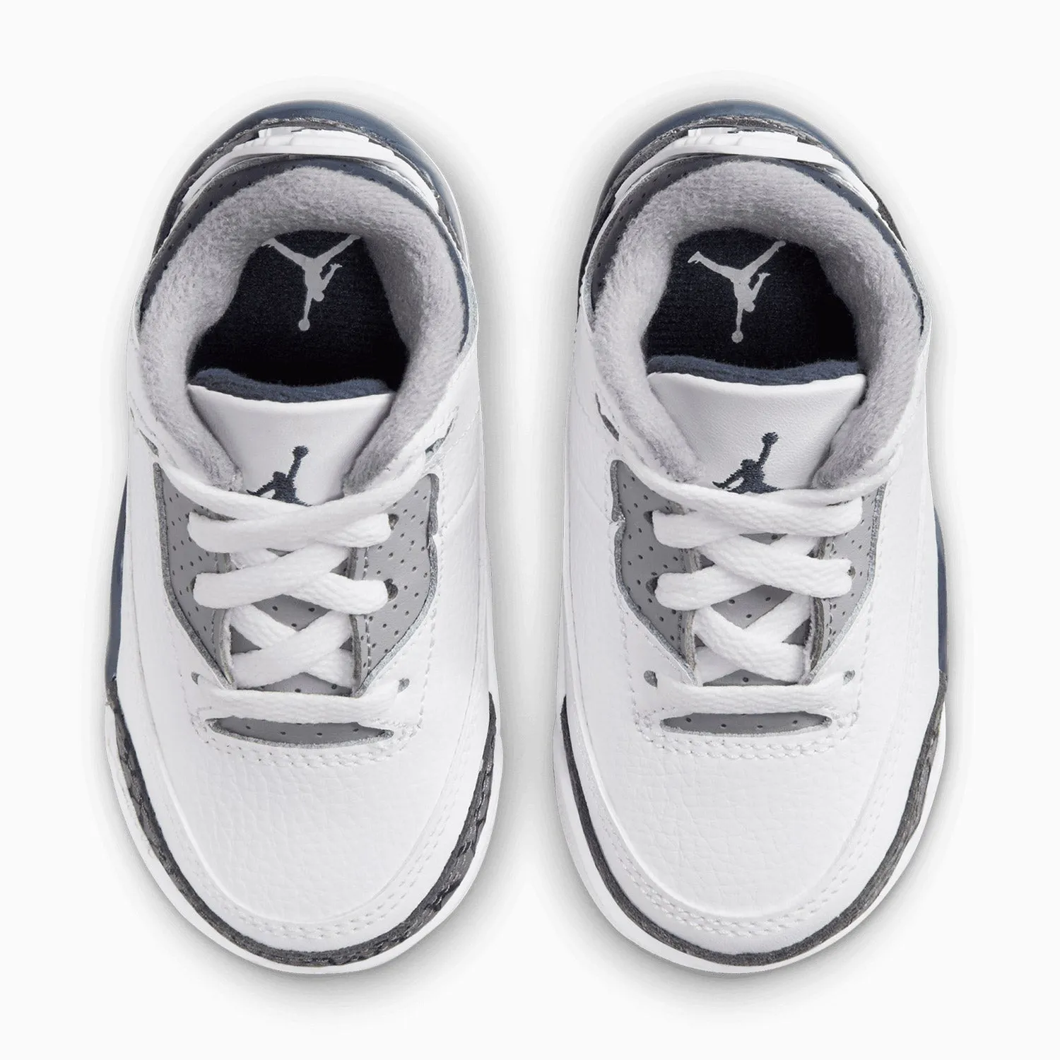 Kid's Air Jordan 3 Retro "Midnight Navy" Toddlers Shearling Sneakers