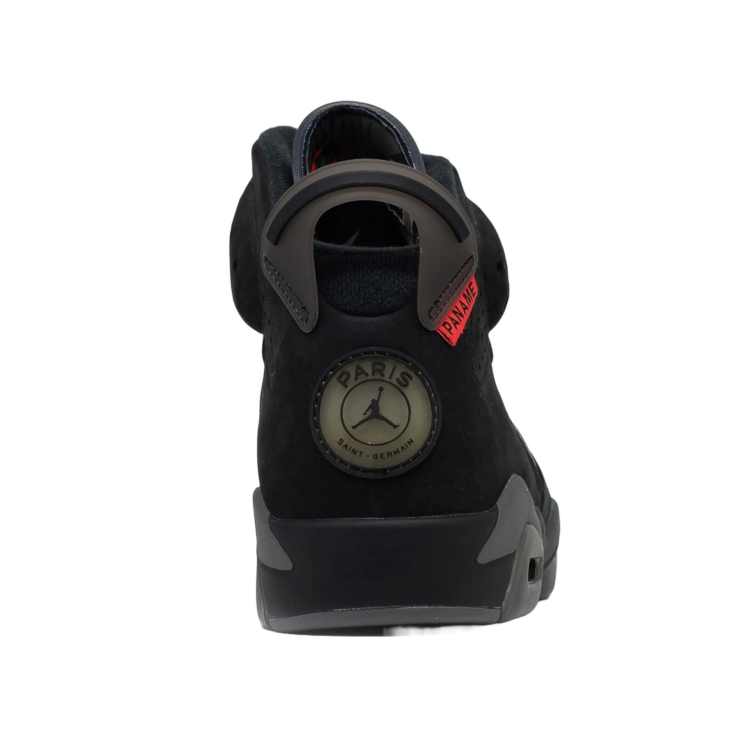 Man With Sneakers Air Jordan 6, Paris Saint-Germain Iron Grey