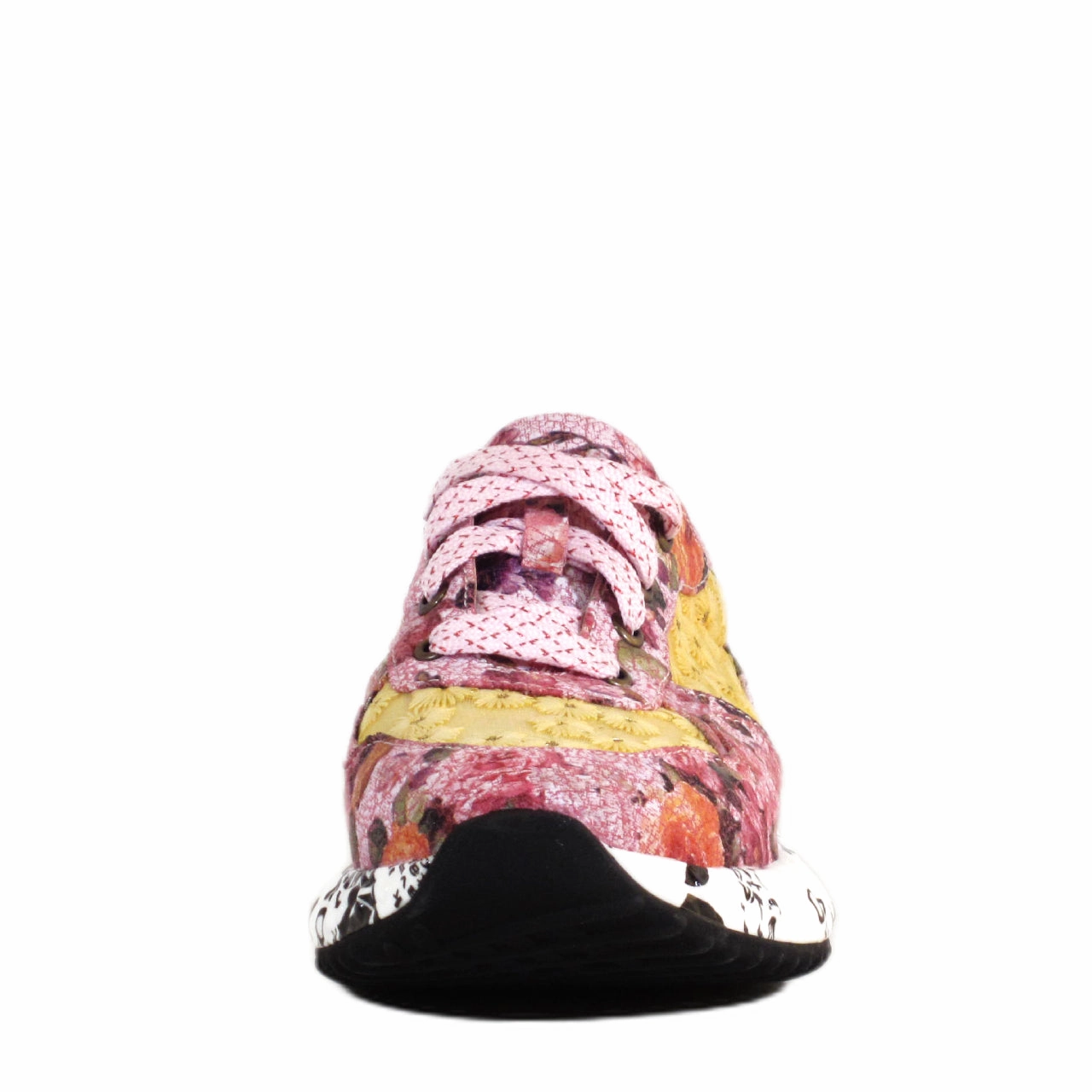 Pinky Floral Dad Sneakers The Most Comfortable Sneakers