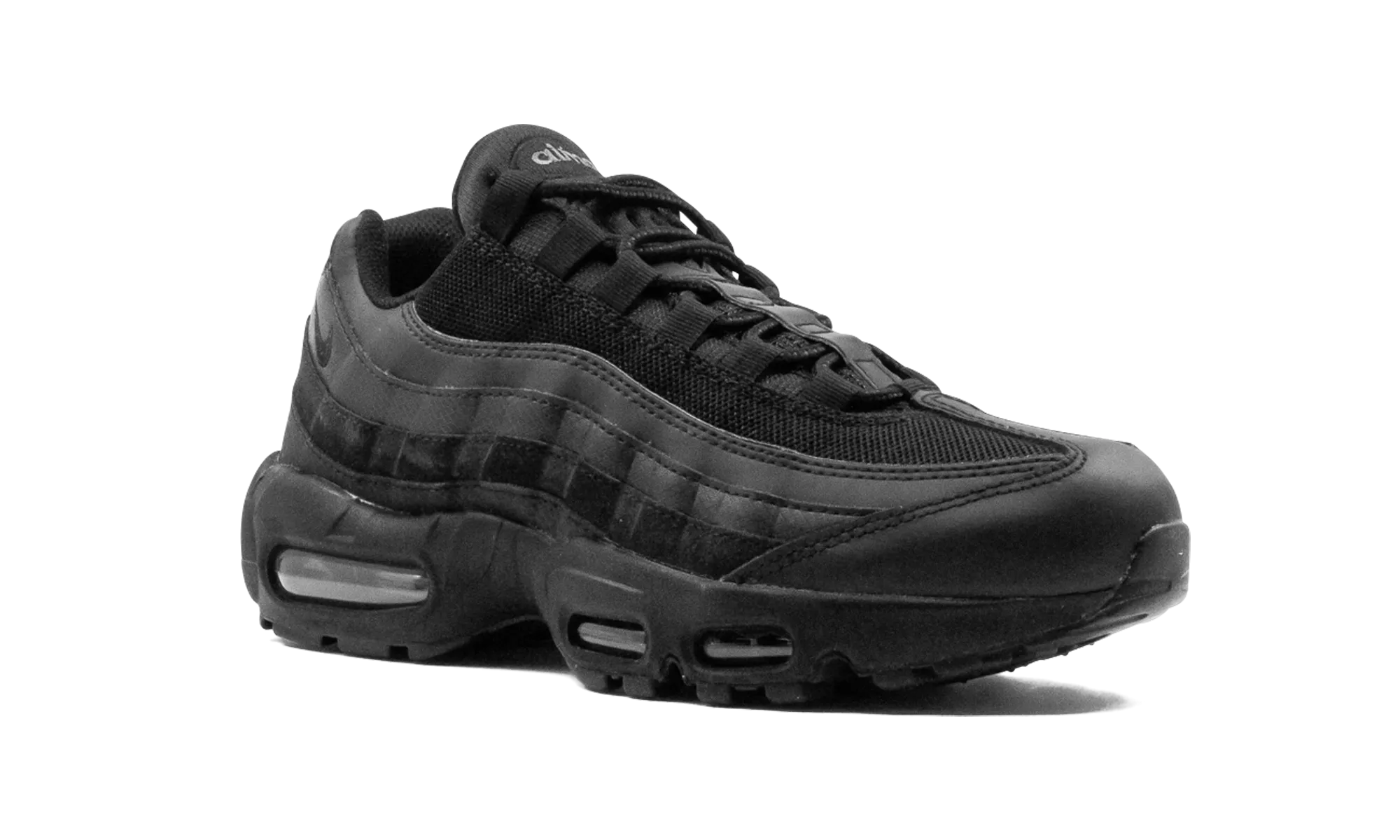 Wide Shoes For Nike Air Max 95 Essential "Triple Black"