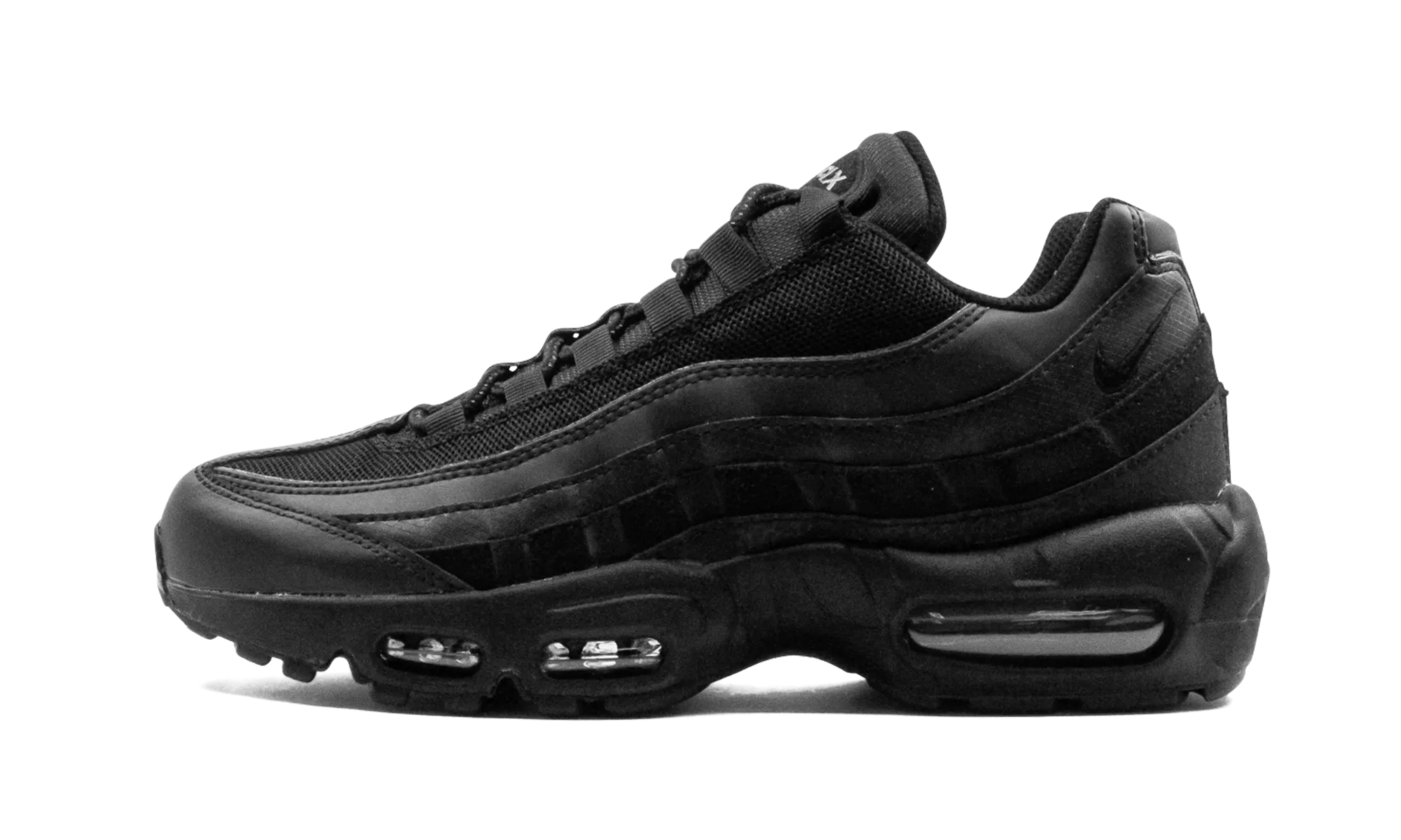 Air Max 95 Essential "Triple Black" Nike Mesh Shoe