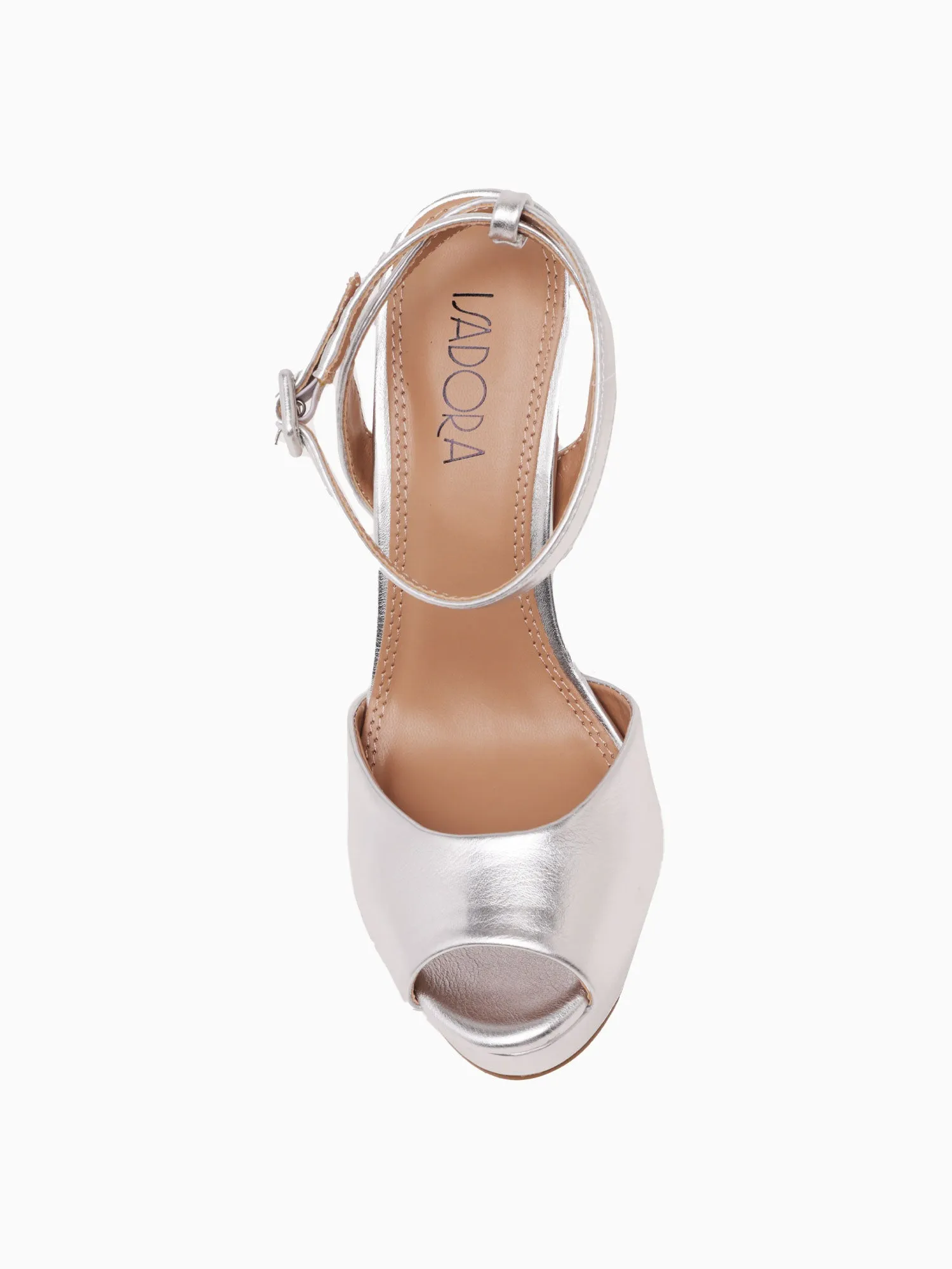 Preppy Casual Shoes Rylee Ws 7214 Silver Nappa Met