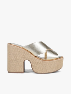 Kira Light Gold Casual Tan Shoes