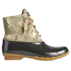 Saltwater Metallic Camouflage zippered Duck Boots Vionic Shoes