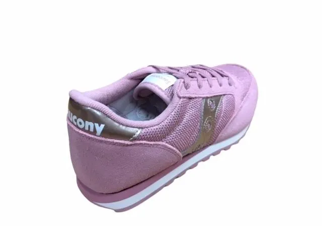 Saucony Originals scarpa sneakers da ragazza Jazz SK159614Y rosa-argento Best Hiking Sneakers