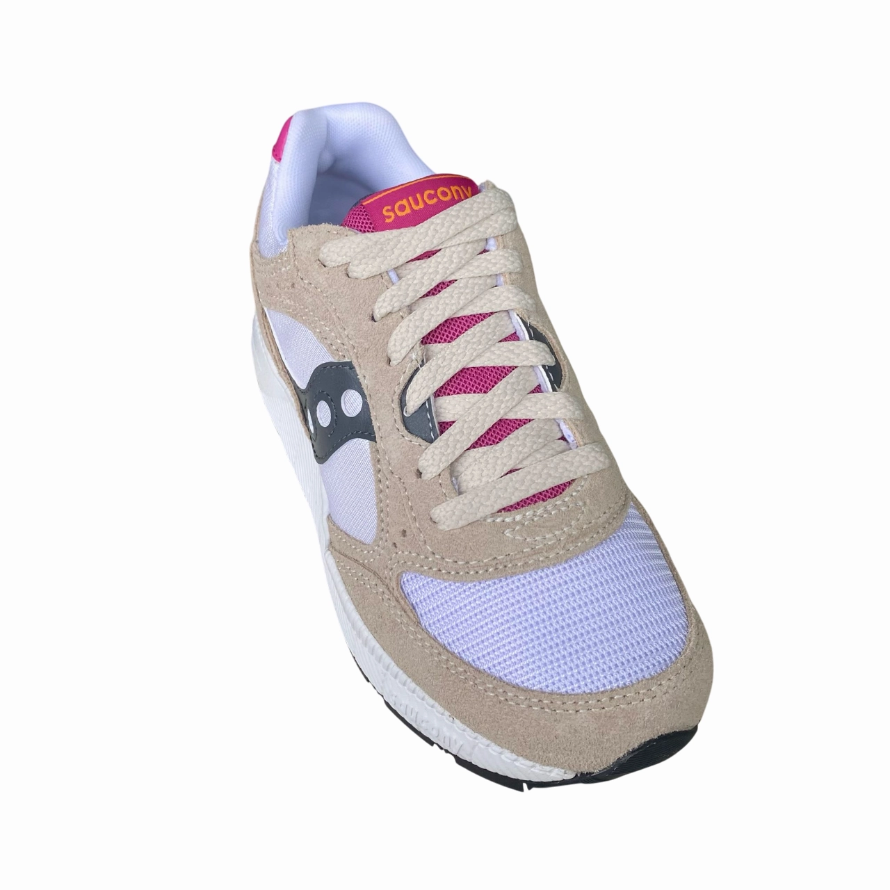Saucony Originals scarpa sneakers da donna Eclipse S60872-3 bianco-grigio Foot Shaped Sneakers