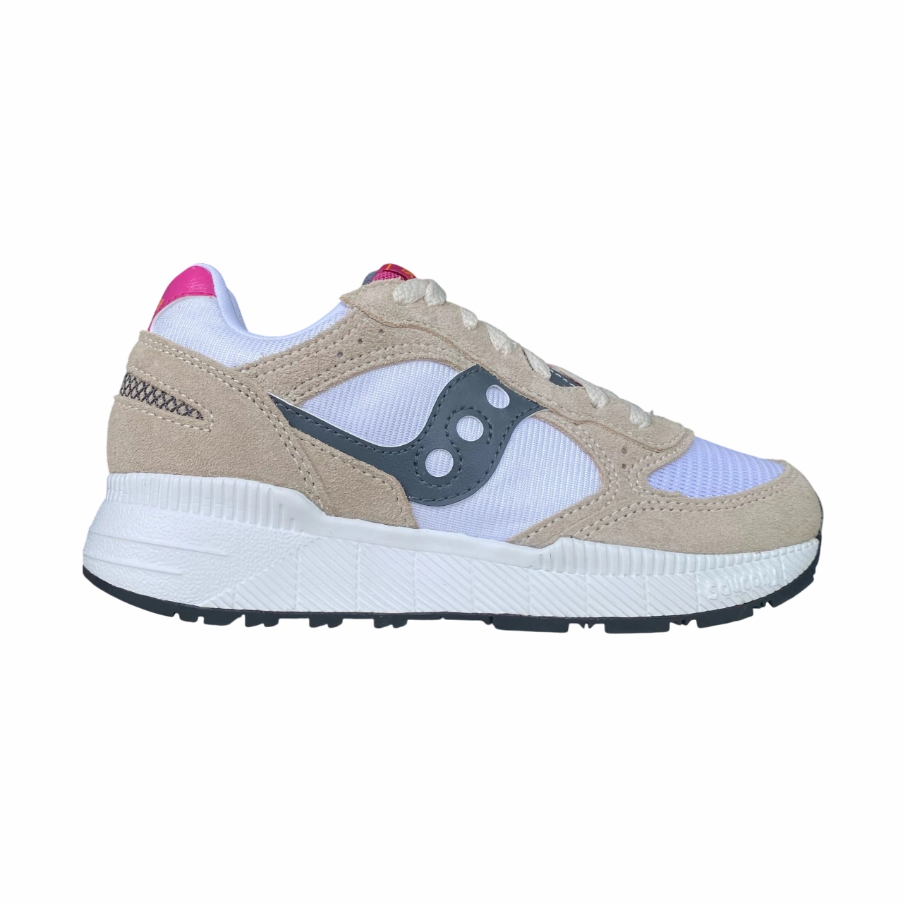 Celtics Sneakers Saucony Originals scarpa sneakers da donna Eclipse S60872-3 bianco-grigio
