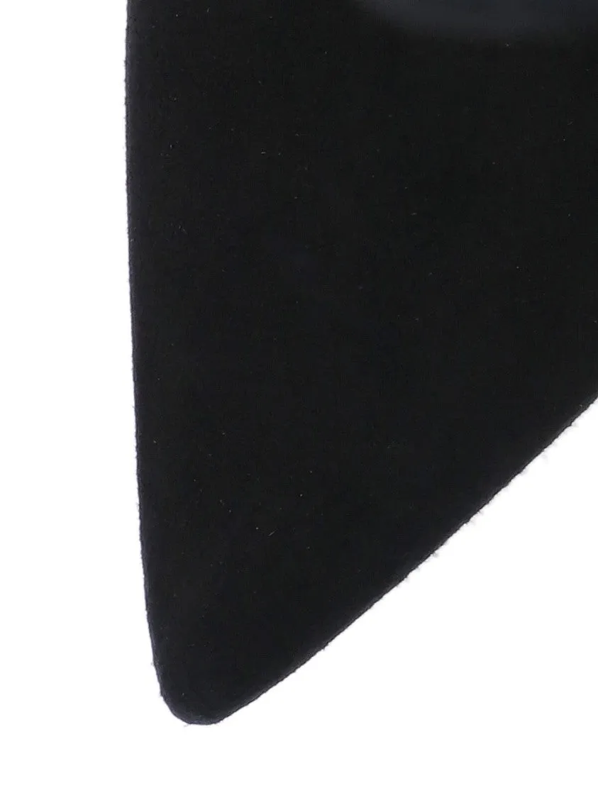 Sequence Ugg Boots Knee-High Boots With Pointed Toe And Curved Heel