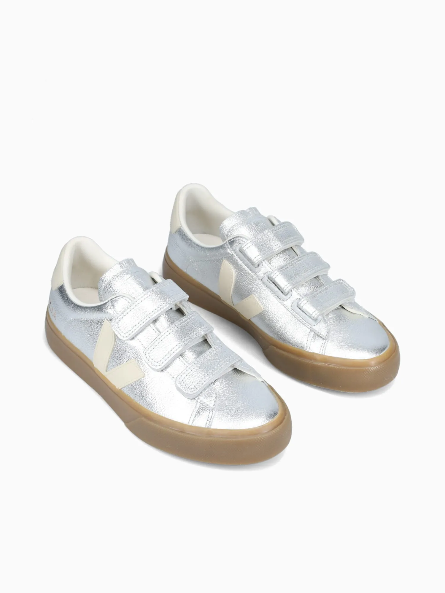 Recife Silver Pierre O.t Leather Casual Monk Strap Shoes