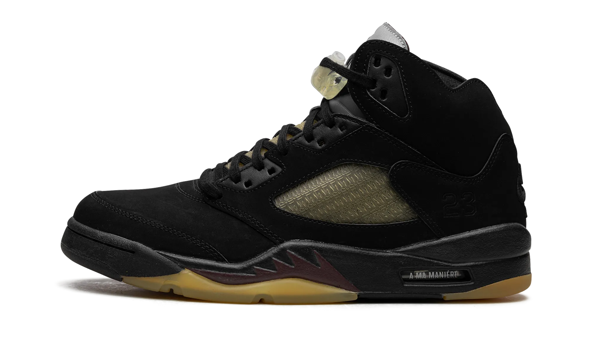Air Jordan 5 "A Ma Manire- Black" Best Slip On Sneakers For Walking
