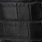 SEBASTIAN HIGH HEEL BOOT | BLACK CROCO Snakeskin Western Boots