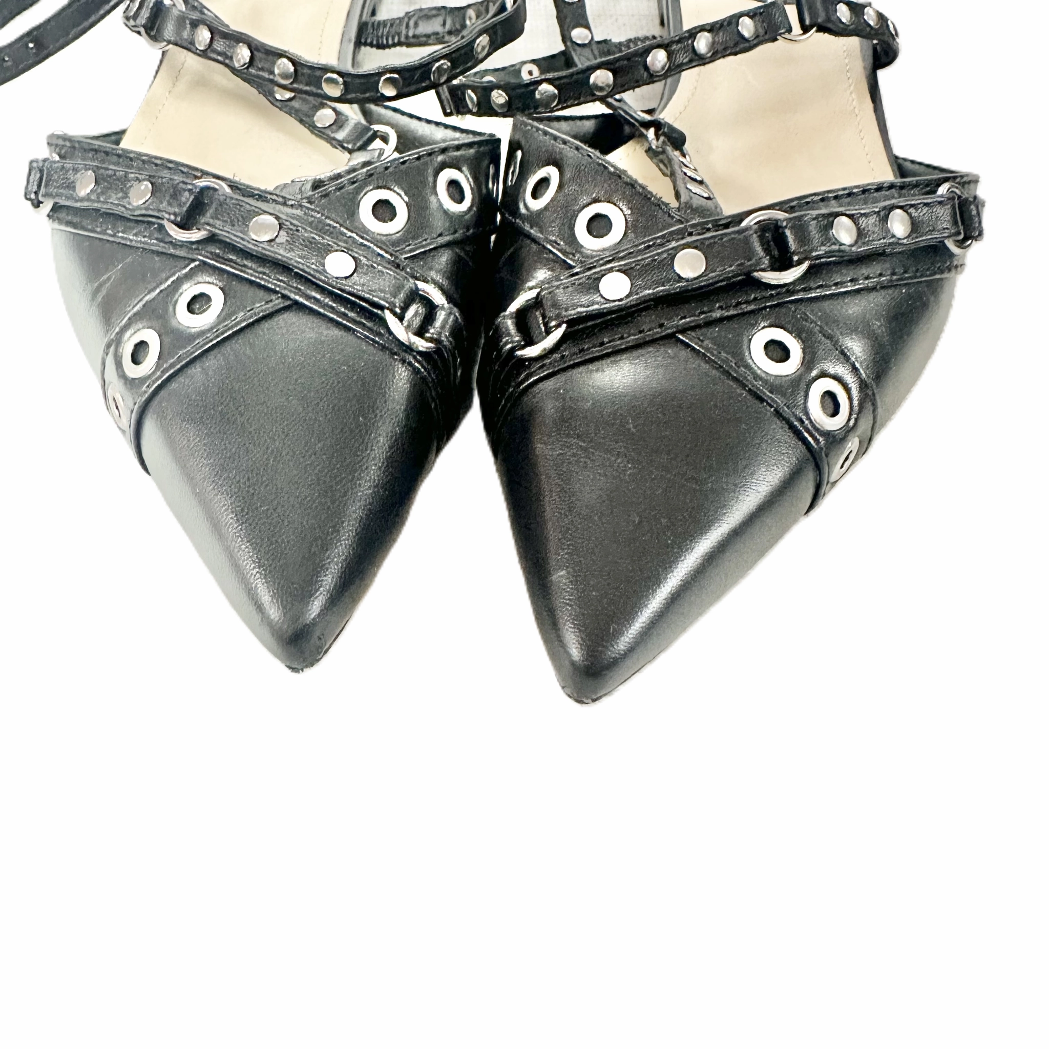 Party Outfit With Flat Shoes Shoes Flats By Schutz In Black, Size: 6.5