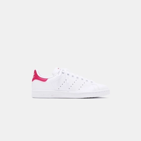 Adidas Steel Cap Shoes adidas Originals Grade School Stan Smith - White / Pink