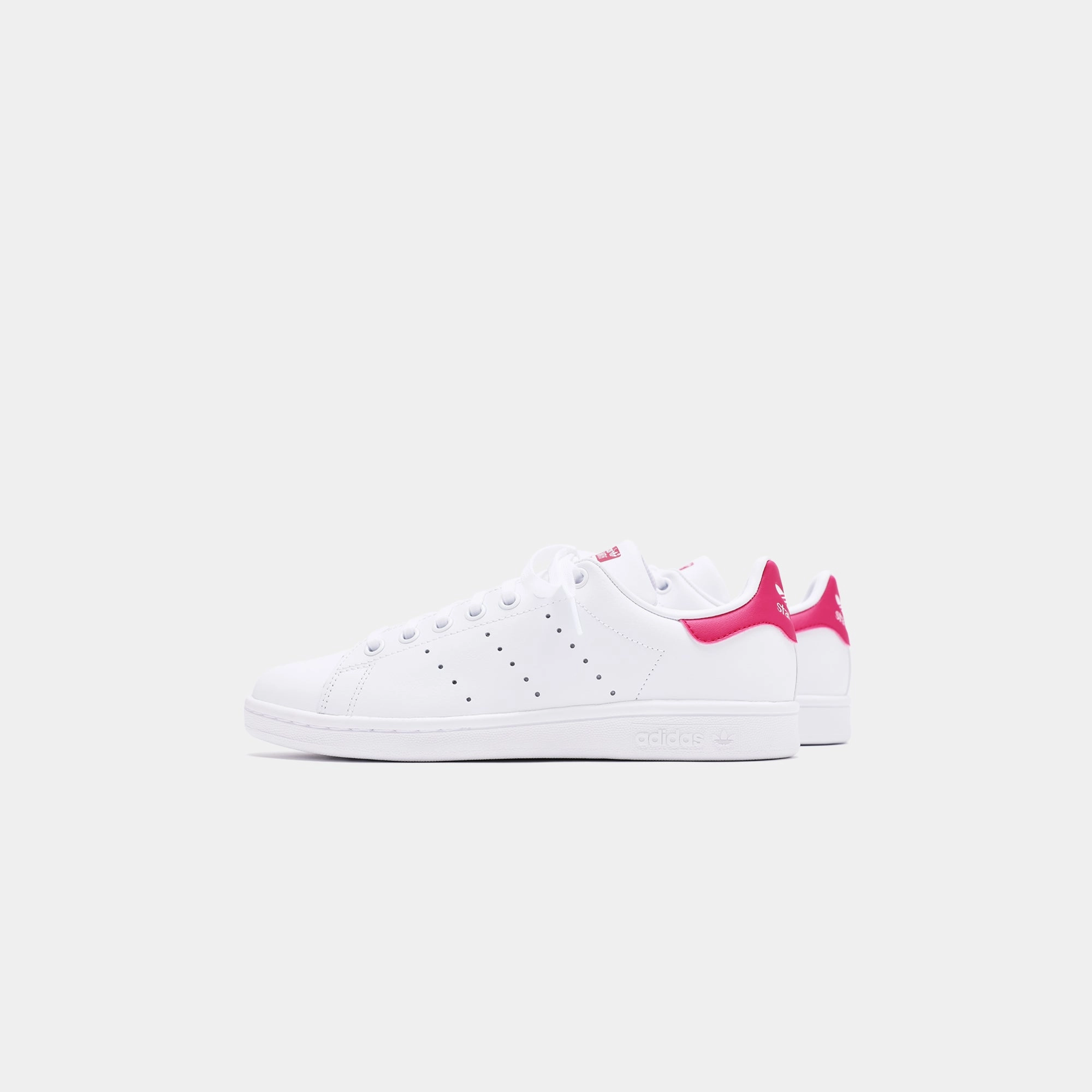 Adidas Hip Hop Shoes adidas Originals Grade School Stan Smith - White / Pink
