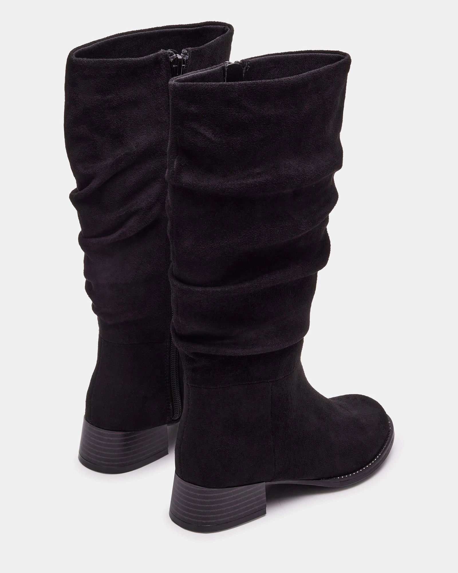 KIDS' PEPPER BLACK Waterproof Combat Boots