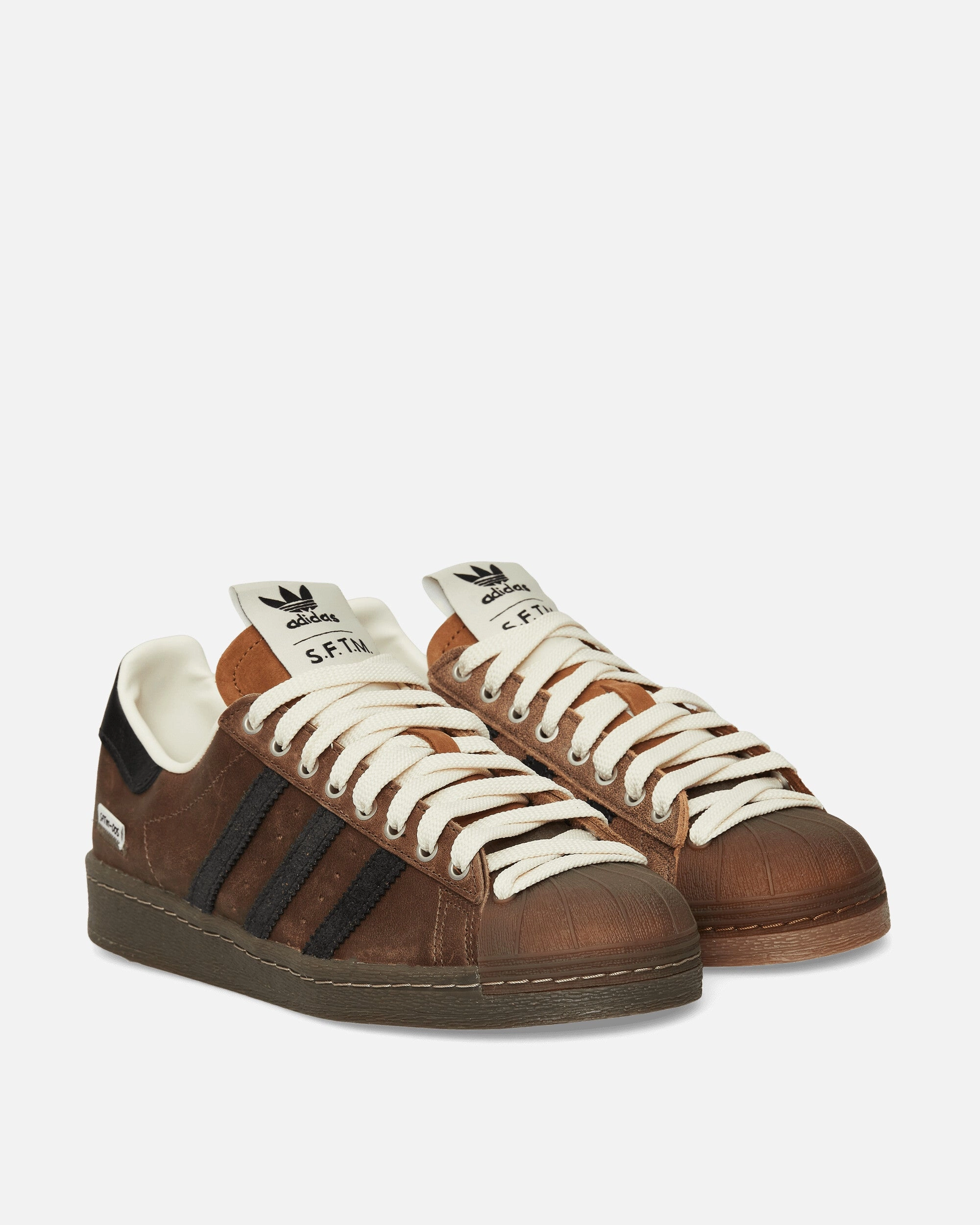Adidas Trekking Shoes SFTM Superstar 82 Sneakers Simple Brown / Core Black