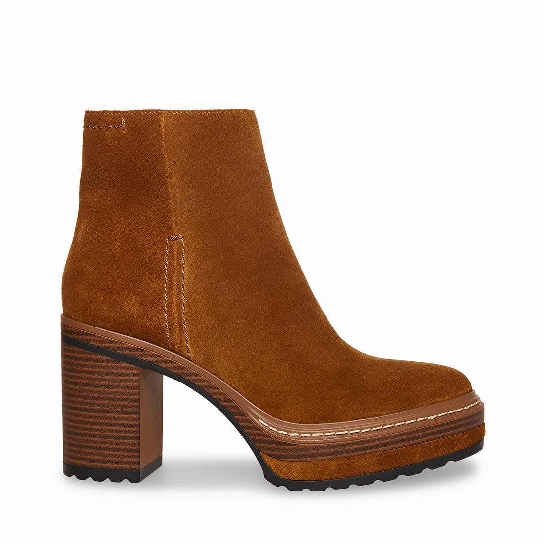 SHANIYA BROWN SUEDE - SM REBOOTED Square Toe Western Boots