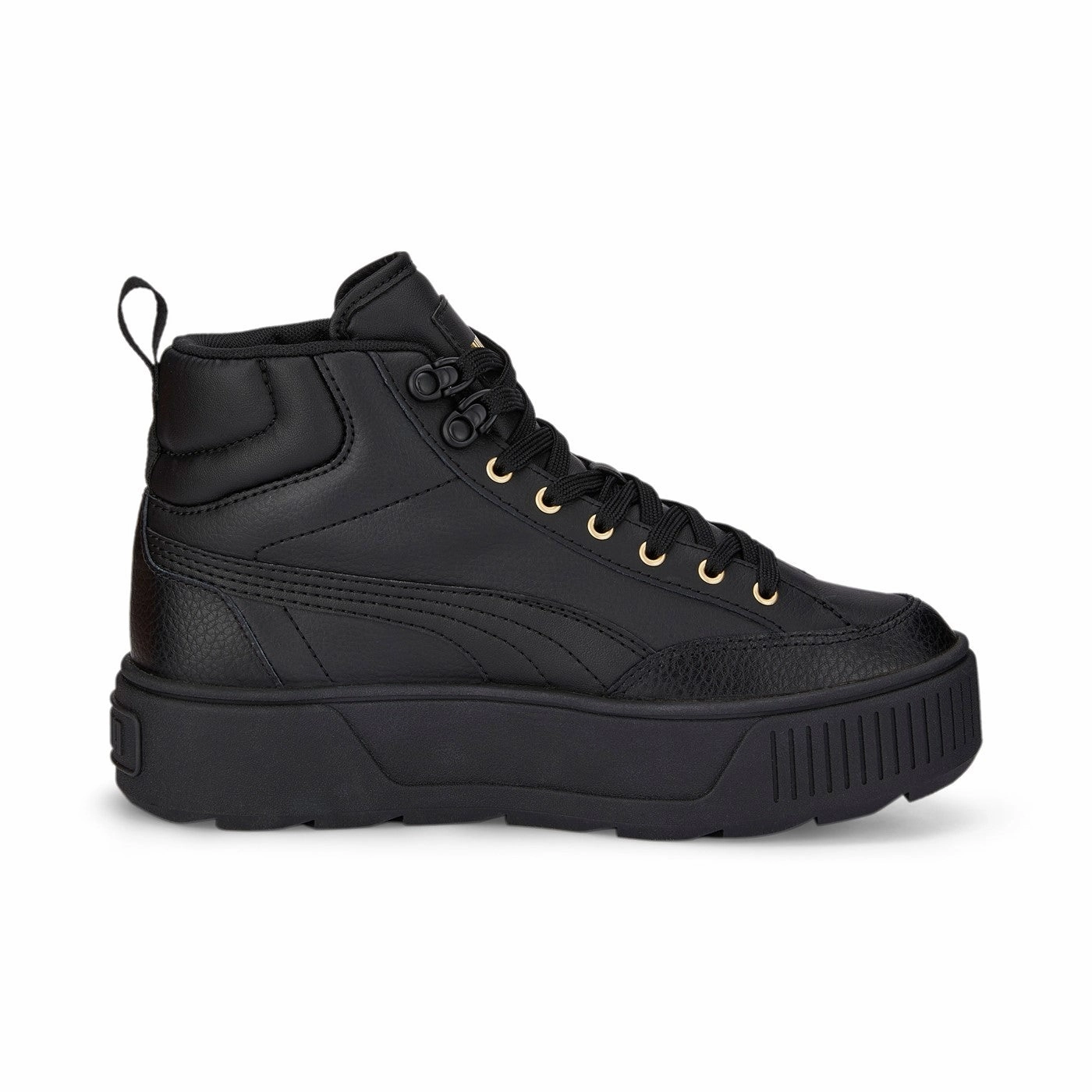 Puma scarpa sneakers da donna alta con zeppa Karmen Mid 385857 02 nero Rick Owen Sneakers