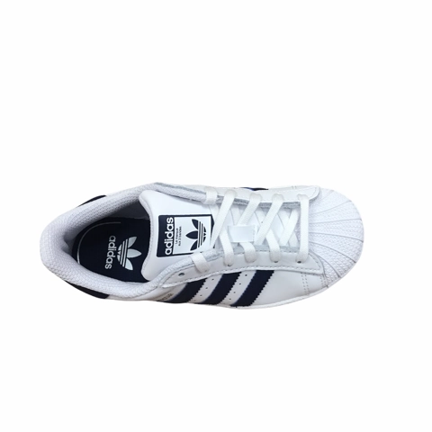 Sneakers All Birds Adidas sneakers bassa per ragazzi Superstar C GZ2884 bianco-blu