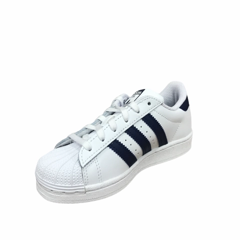 Sneakers Runners Adidas sneakers bassa per ragazzi Superstar C GZ2884 bianco-blu