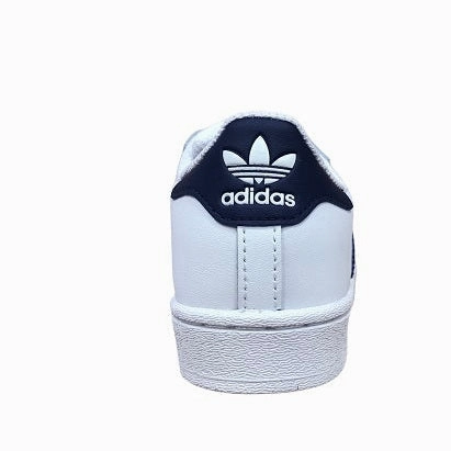 Triple Sneakers Adidas sneakers bassa per ragazzi Superstar C GZ2884 bianco-blu