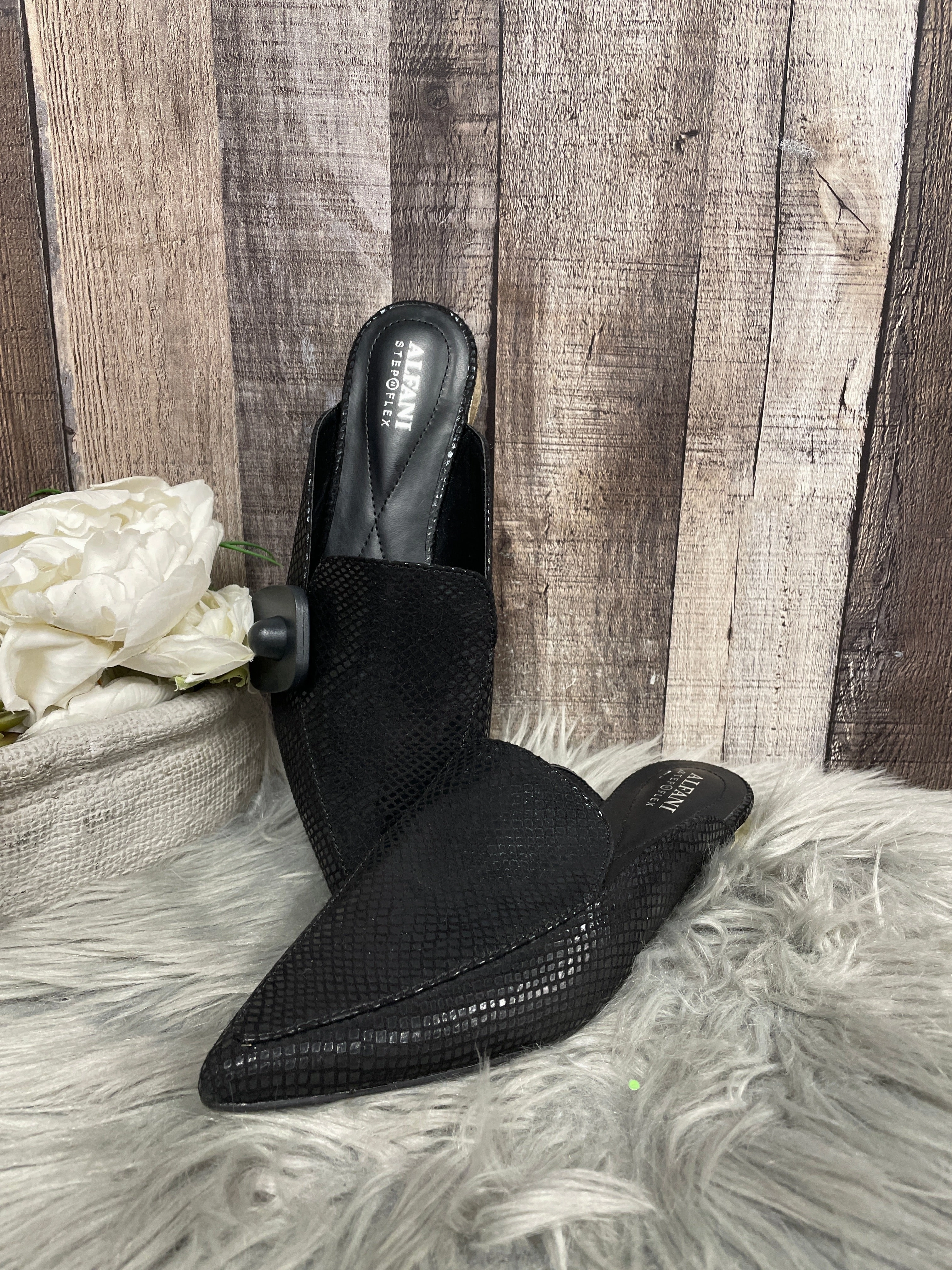 Shoes Flats By Alfani In Black, Size: 7 Flat Insole Shoes